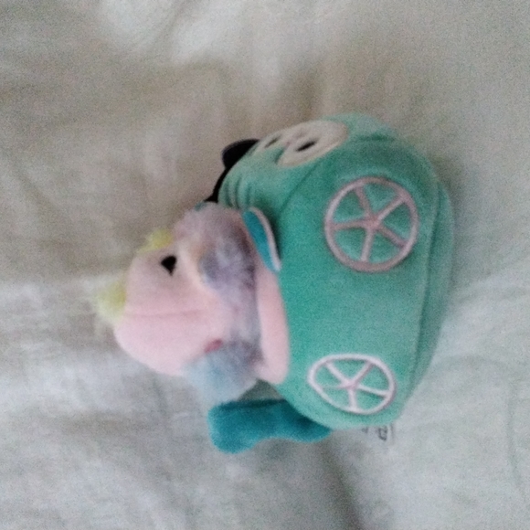 Squishville Squishmallow Elda The Ostrich In Santiago the Squirrel Vehicle Plush - Picture 2 of 5